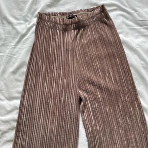 Zara Pleated Wide Leg Pants